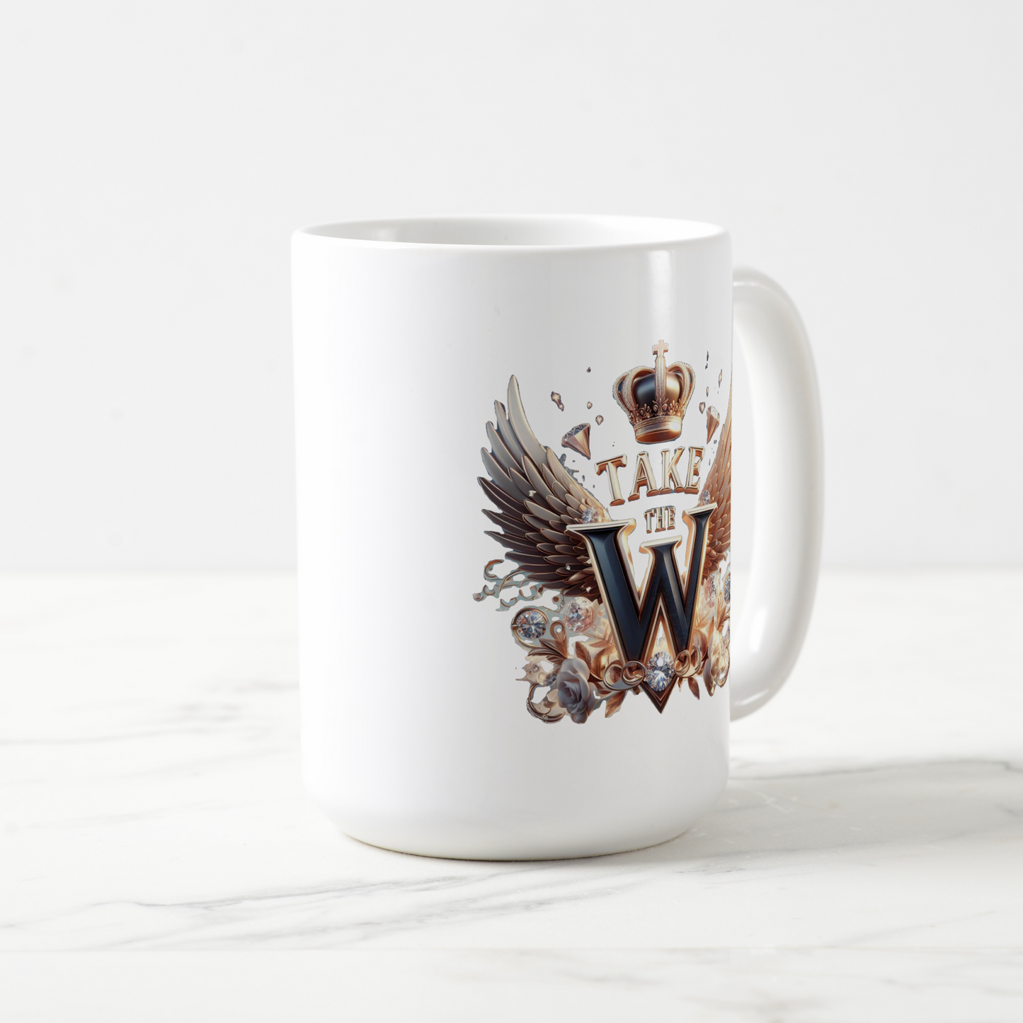 Large Mug - Take The W 15 Oz