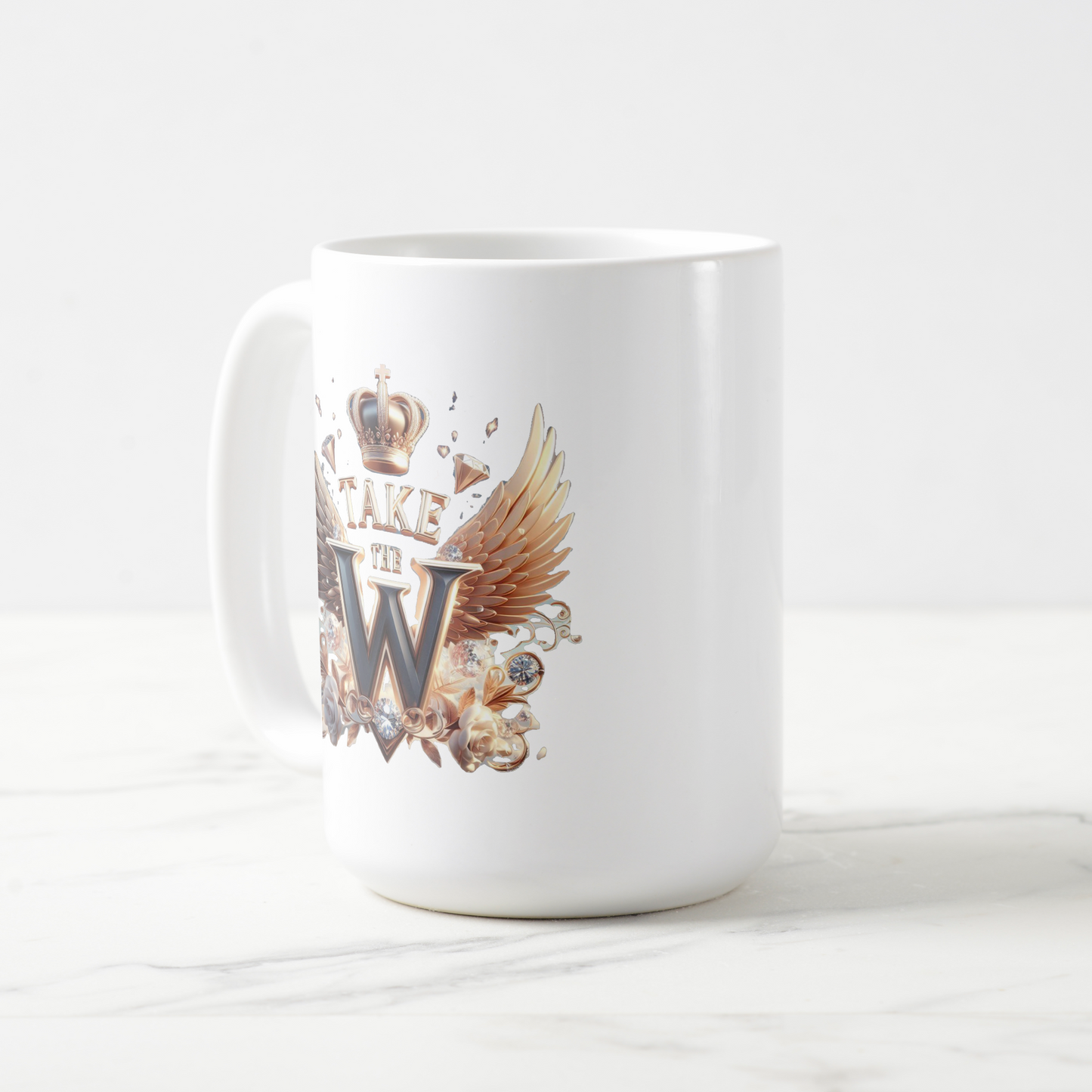 Large Mug - Take The W 15 Oz